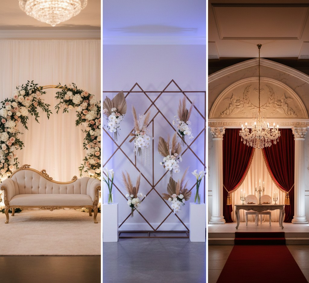 Beautiful event backdrop designs